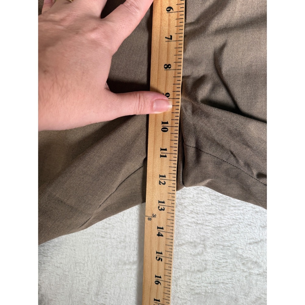 Coldwater Creek Natural Fit Brown Career Professional Pants Womens Size 14 - Picture 5 of 6